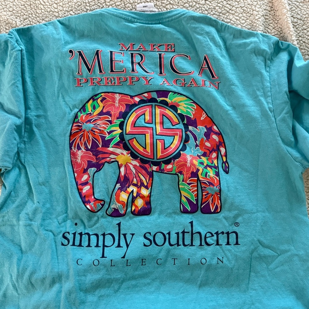 Simply Southern Aqua T-Shirt